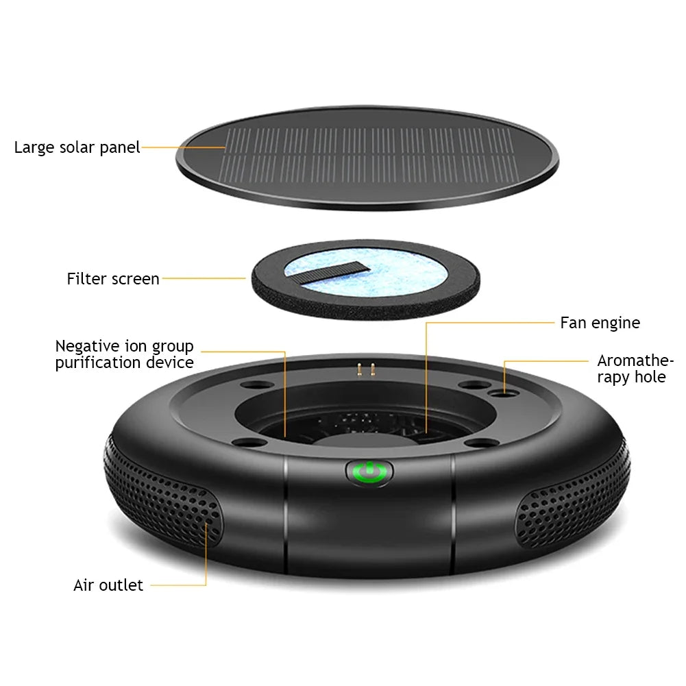 Solar Car Air Purifier